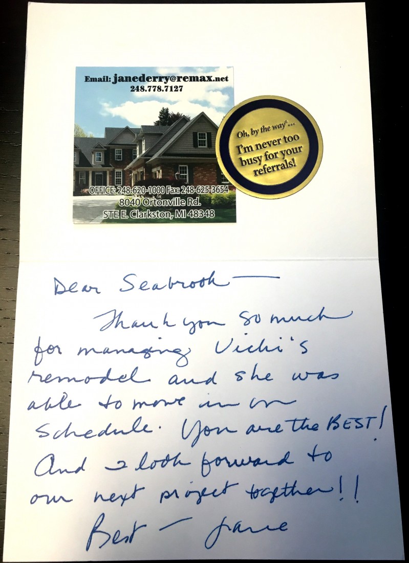 Detroit Build Customer Reviews - Royal Oak, Michigan - Review1